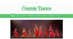 Desktop Screenshot of cosmic-dance.com